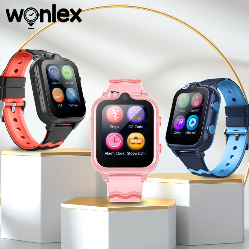 Smartwatch Digital Watches For Kids - Relógio Inteligente Wonlex para Crianças 4G