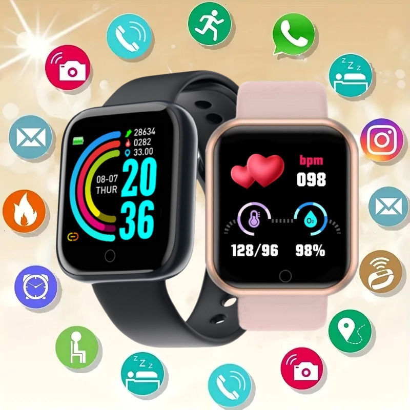 Smartwatch Digital Watches For Kids - Relógio inteligente para homens e mulheres