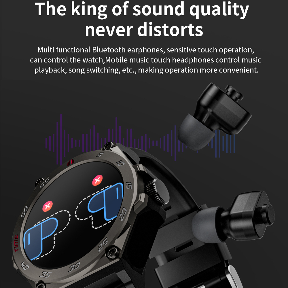 Smartwatch Noise Watches For Men - Novo Fone de Ouvido TWS com