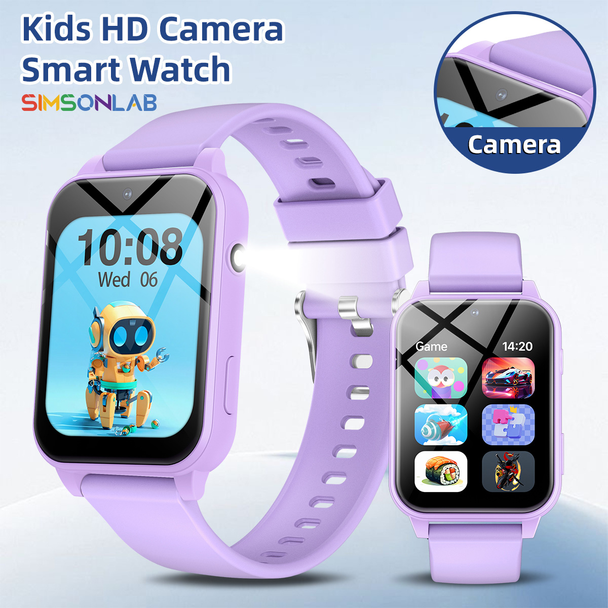 Smartwatch Watches For Kid Boy With Alarm - Novo Relógio Inteligente Infantil 2026 Multifuncional