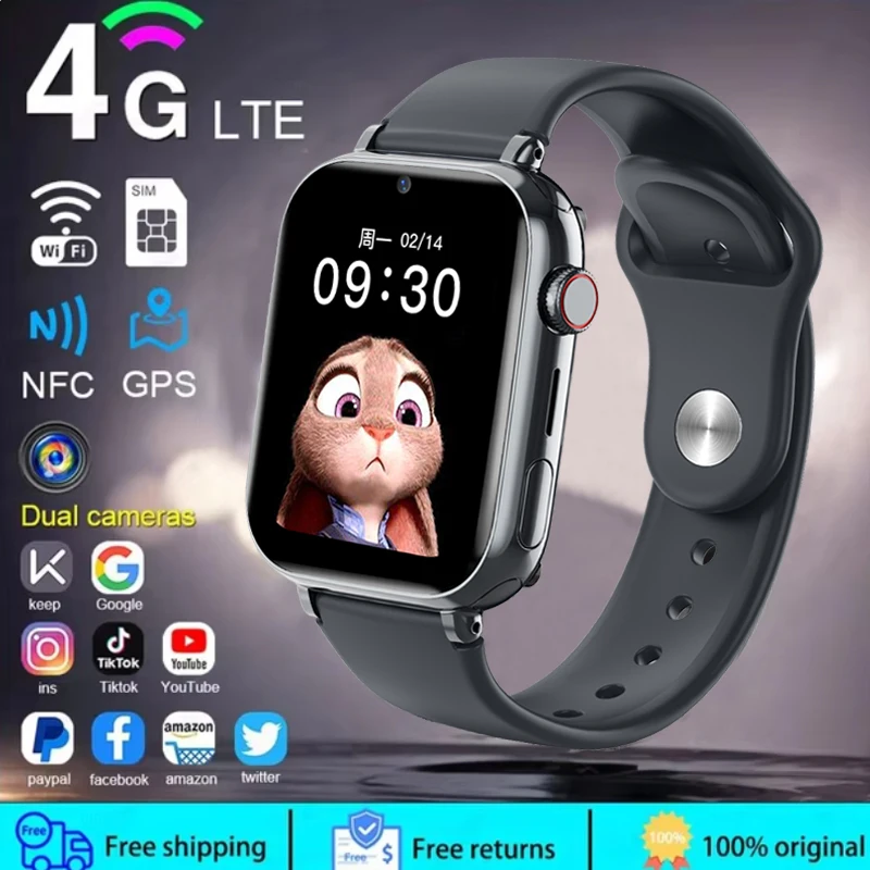 Smartwatch Watches For Kid Boy With Alarm - 2025 relógio inteligente crianças lbs localização