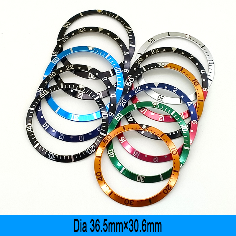 Watch Bezel Insert - 36.5mm * 30.6mm caso anel de