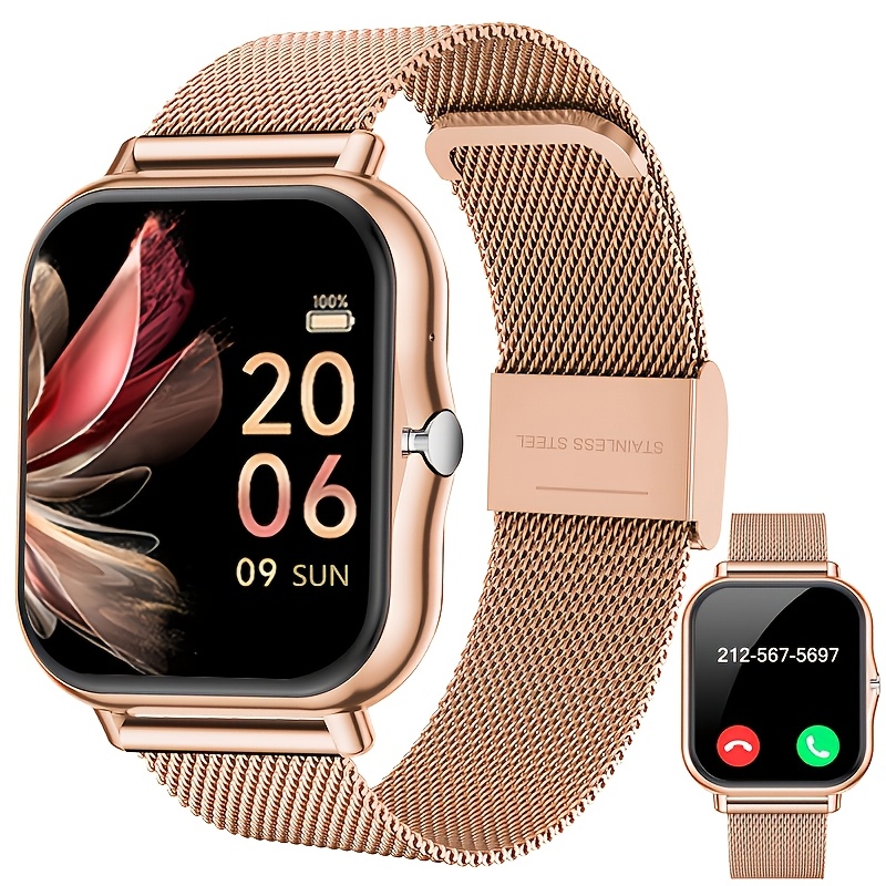 Smartwatch Stylish Watches For Women - Relógio inteligente com tela sensível ao