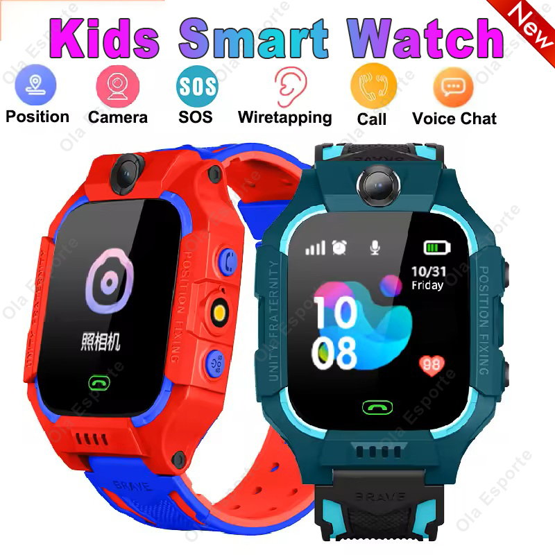 Relógio inteligente crianças 2 - Smartwatch Watches For Kid Boy With Alarm avaliação e preço