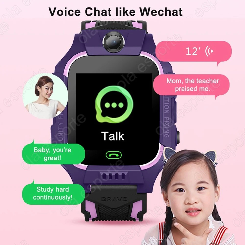 Relógio inteligente crianças 2 - Smartwatch Watches For Kid Boy With Alarm avaliação e preço