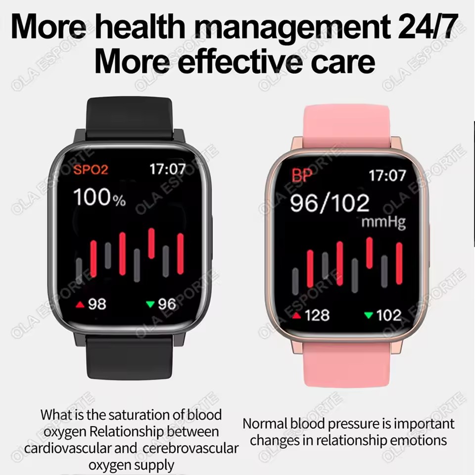 Homens mulheres relógio inteli - Smartwatch Health Watches For Women avaliação e preço