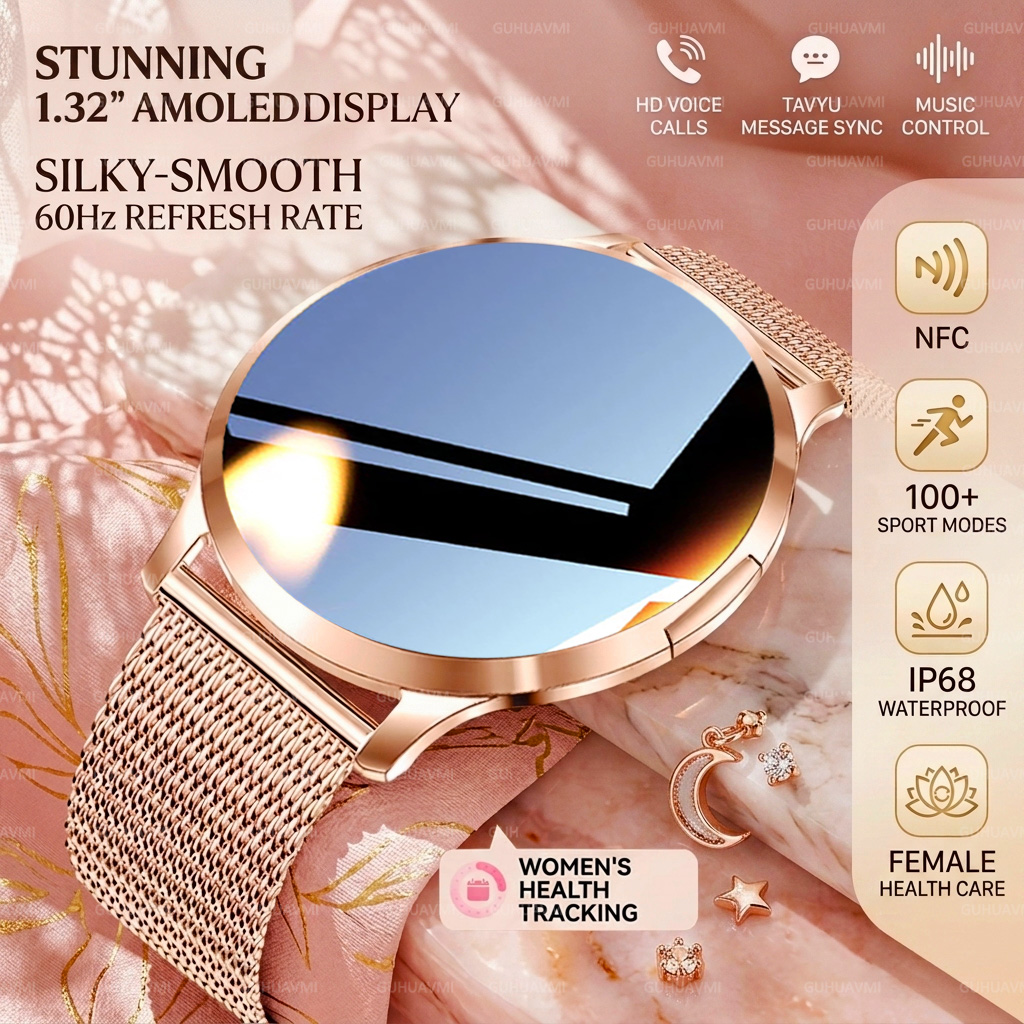 Novo Relógio Inteligente Femin - Smartwatch Stylish Watches For Women avaliação e preço
