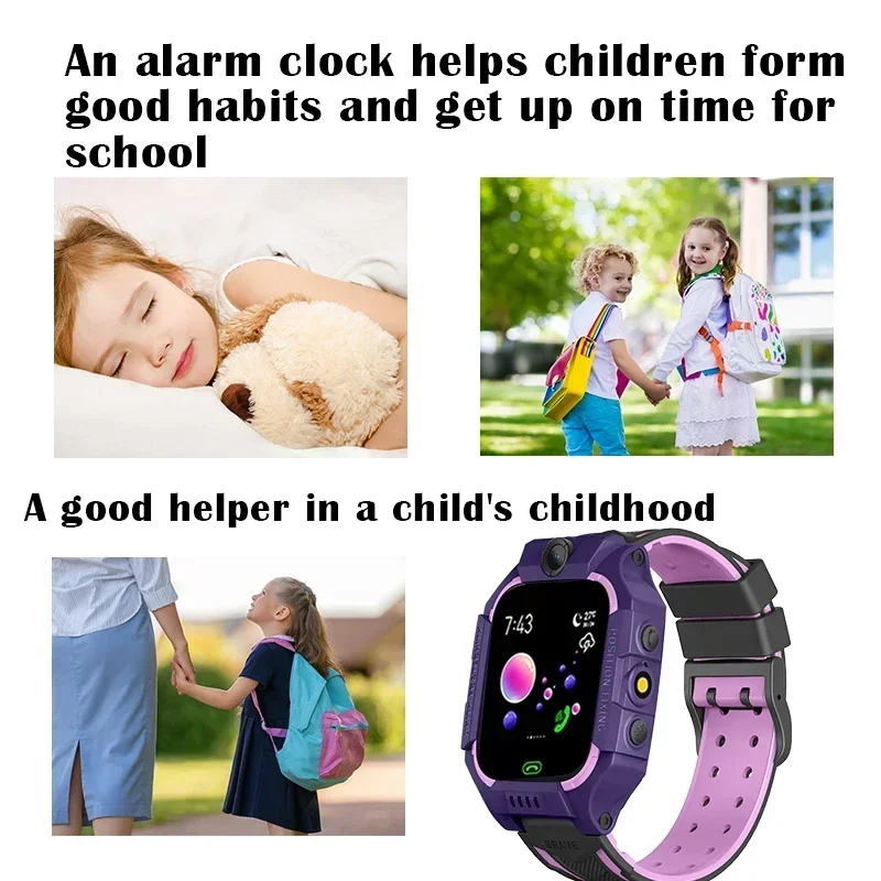 Lenovo crianças relógio inteli - Smartwatch Digital Watches For Kids avaliação e preço