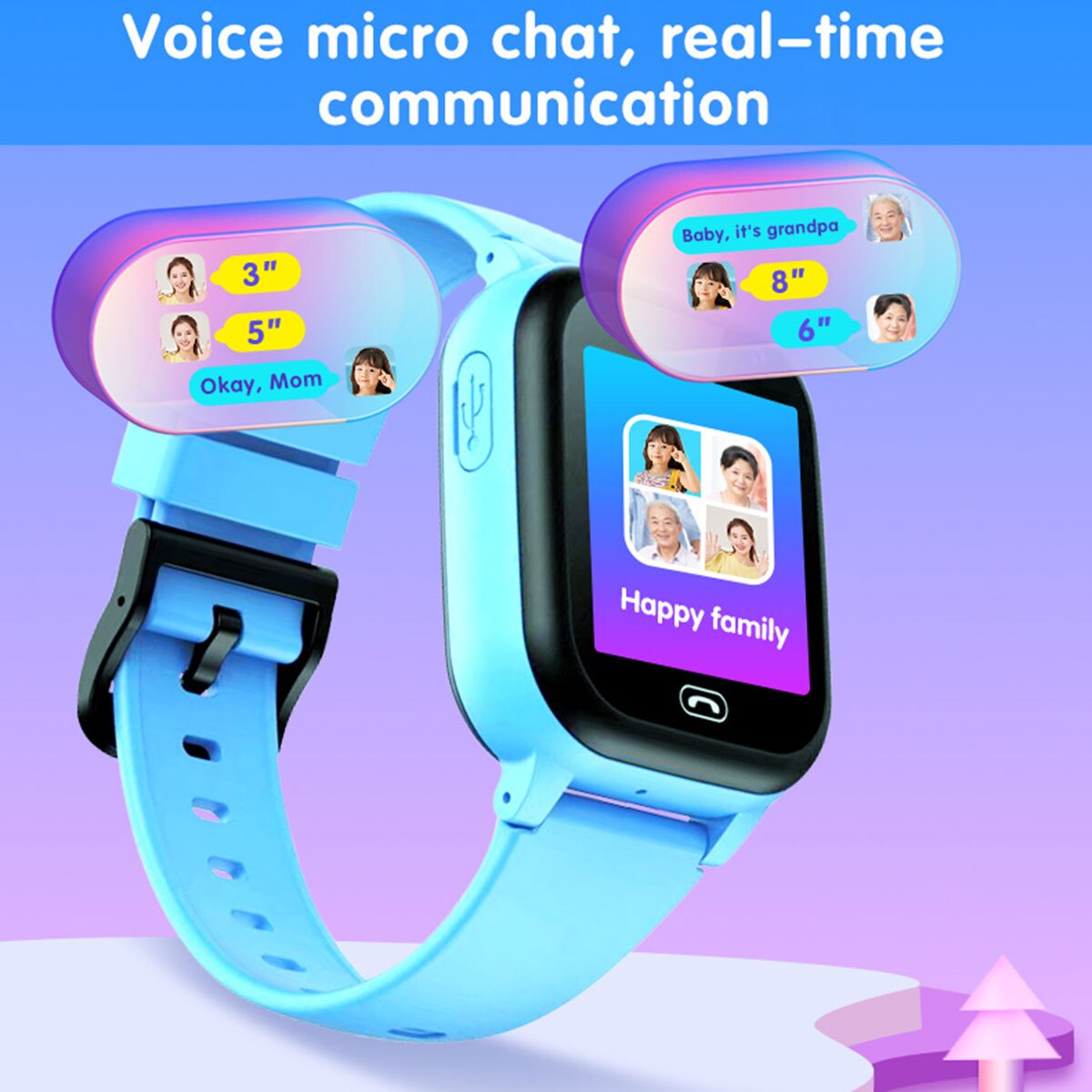Crianças relógio inteligente c - Smartwatch Watches For Kid Boy With Alarm avaliação e preço