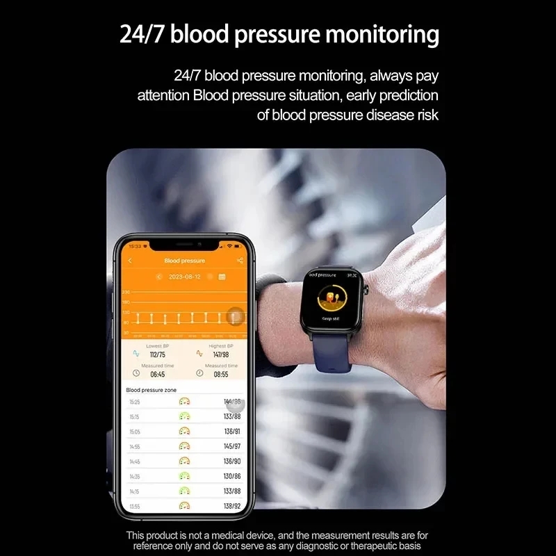 2025 novo monitoramento ecg +  - Smartwatch Health Watches For Women avaliação e preço