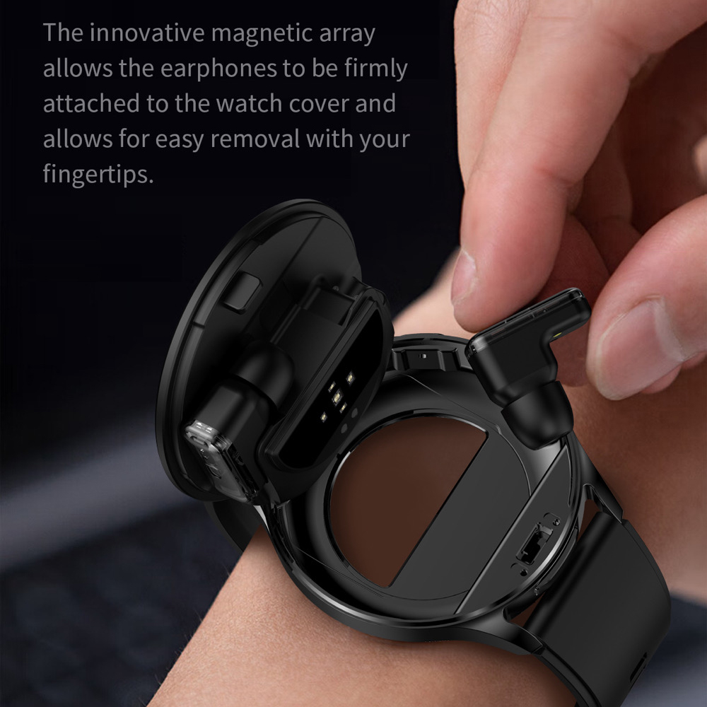 2 em 1 tws fone de ouvido reló - Smartwatch Noise Watches For Men avaliação e preço