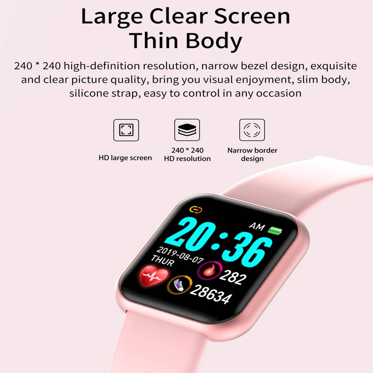 Relógio inteligente para homen - Smartwatch Digital Watches For Kids avaliação e preço