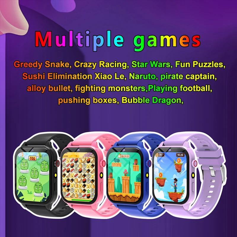Crianças jogo relógio intelige - Smartwatch Digital Watches For Kids avaliação e preço