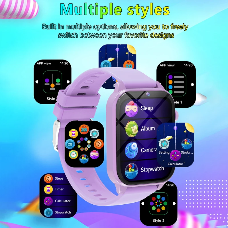 Crianças jogo relógio intelige - Smartwatch Digital Watches For Kids avaliação e preço