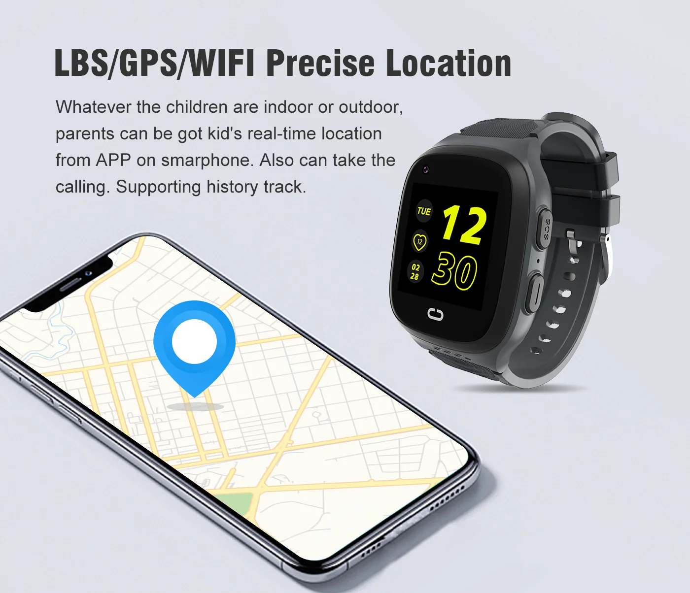 4g crianças smartwatch sos à p - Smartwatch Digital Watches For Kids avaliação e preço