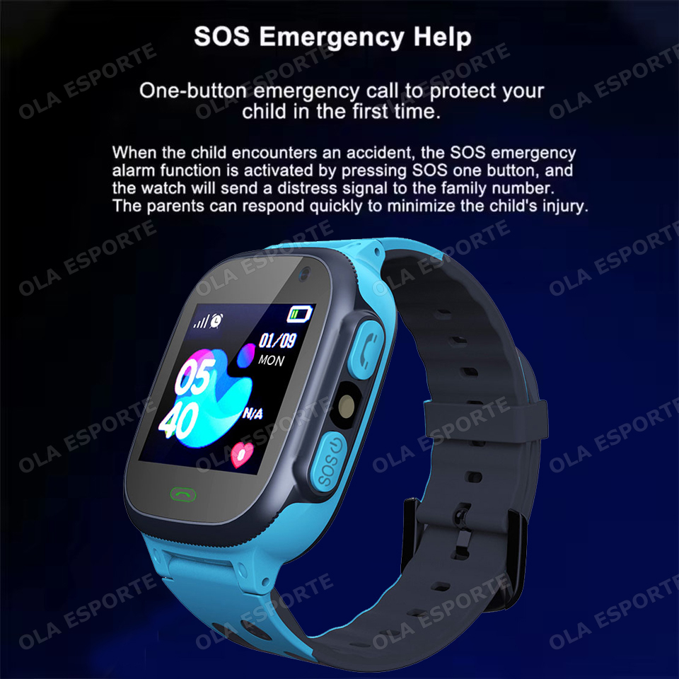 2025 novas crianças relógio in - Smartwatch Watches For Kid Boy With Alarm avaliação e preço