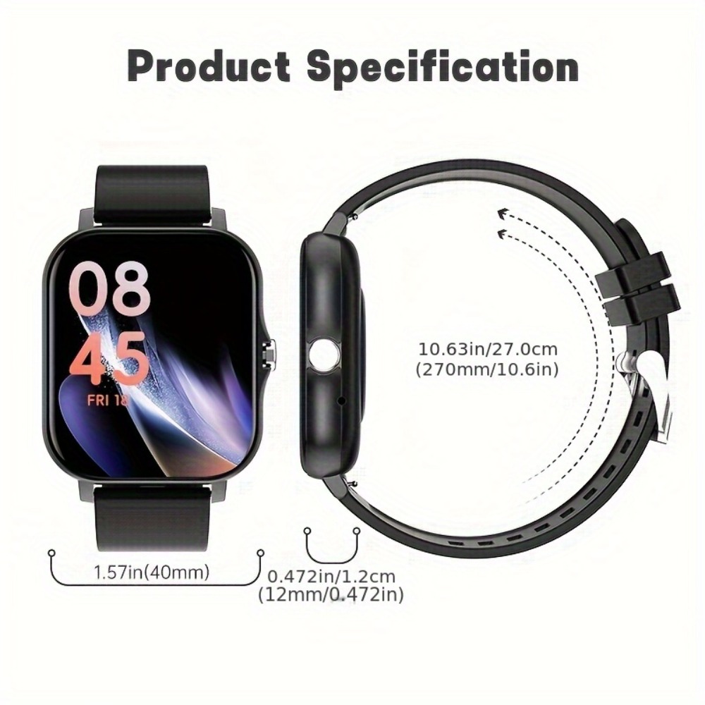 Suporta textos contador de cal - Smartwatch Stylish Watches For Women avaliação e preço