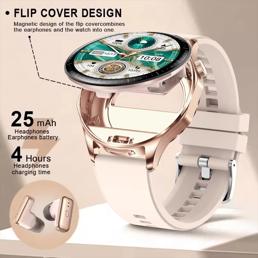 2 em 1 tws fone de ouvido reló - Smartwatch Noise Watches For Men avaliação e preço