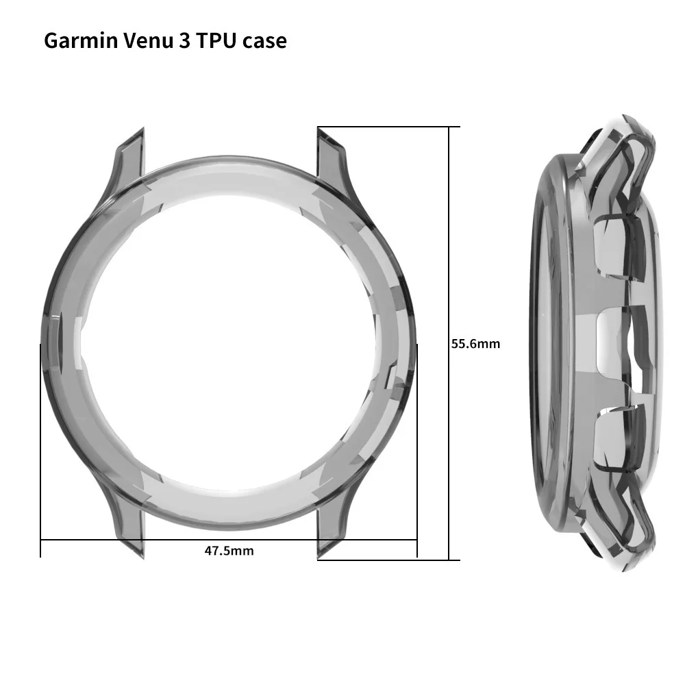 Capa protetora tpu para garmin - Smartwatch English avaliação e preço