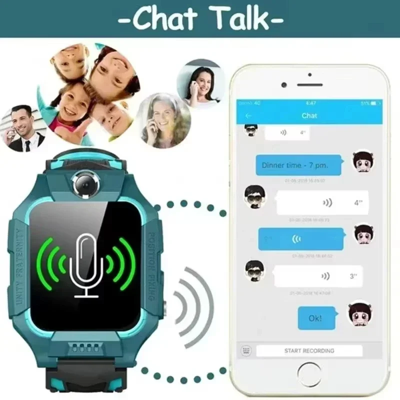 Relógio Inteligente Infantil à - Smartwatch Watches For Kid Boy With Alarm avaliação e preço