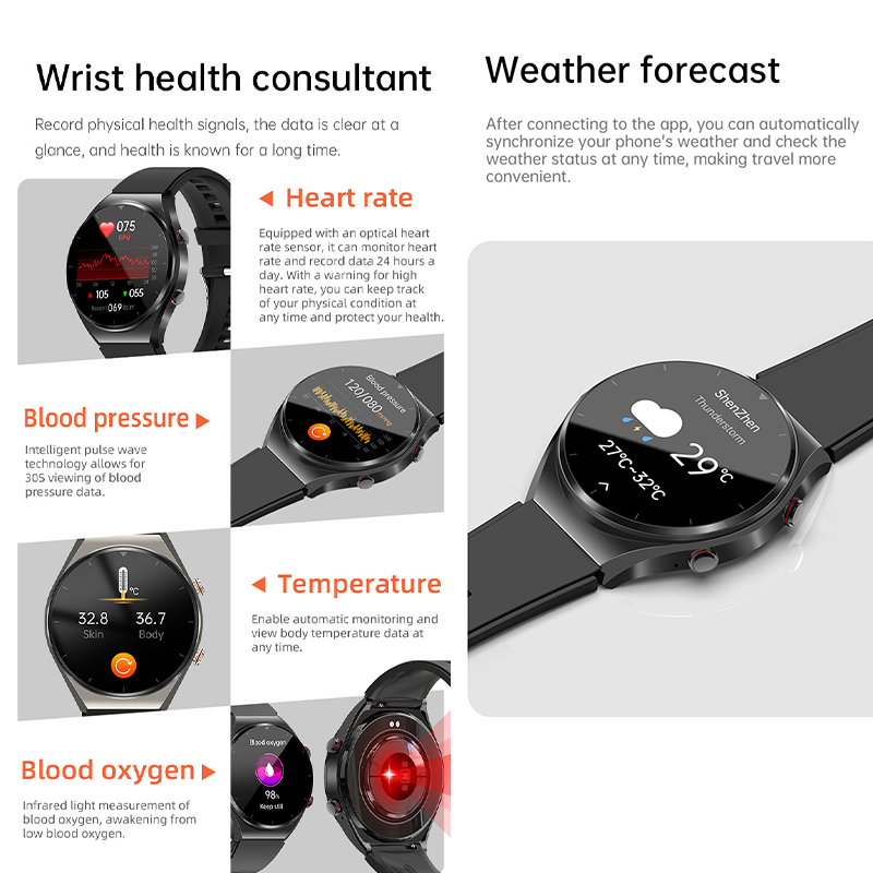 Relógio Inteligente de Saúde G - Smartwatch Health Watches For Women avaliação e preço