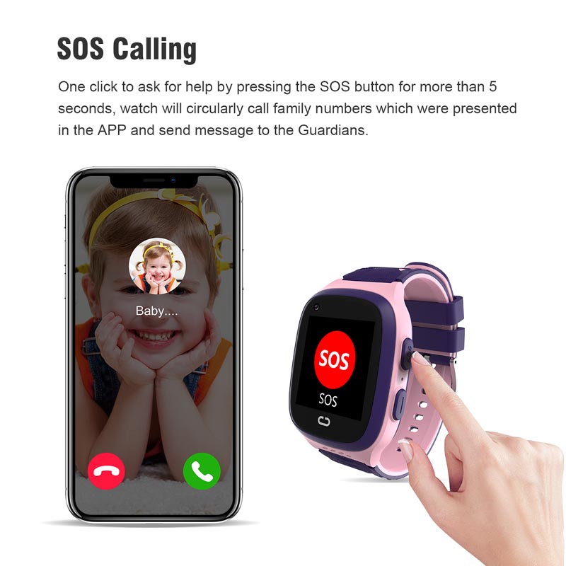 Relógio de telefone android 4g - Smartwatch Watches For Kid Boy With Alarm avaliação e preço