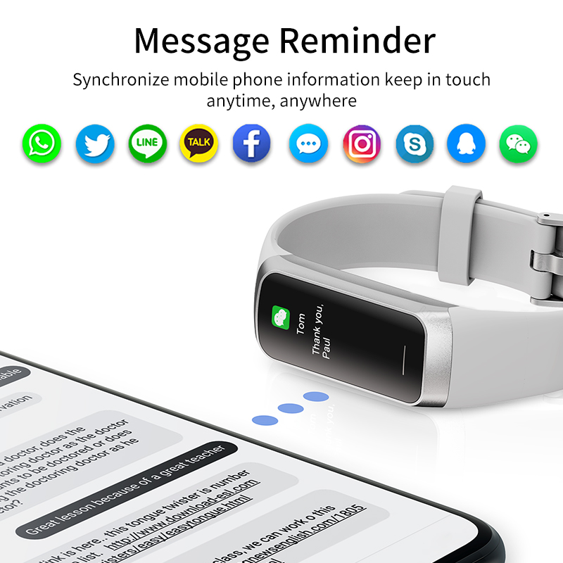 LIGE 1.1 Polegada Amoled Monit - Smartwatch Health Watches For Women avaliação e preço