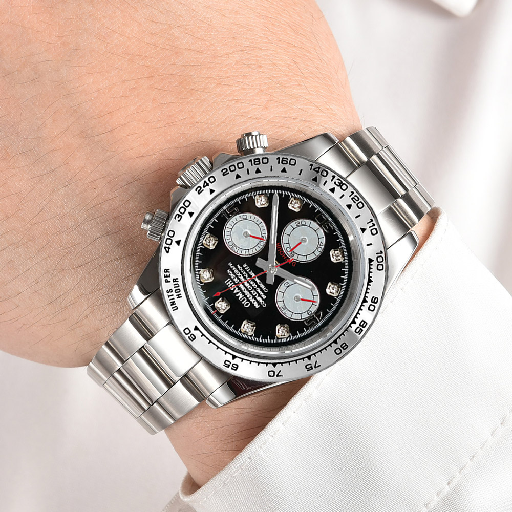 Luxo vk63 relógio 39.3mm quart - Watch Bezel Insert avaliação e preço