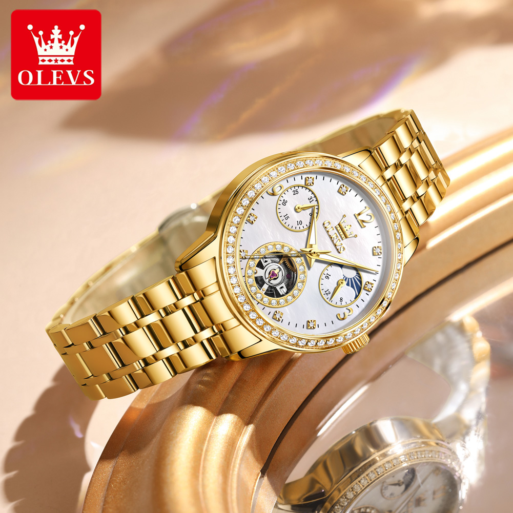 Relógio Automático Feminino OL - Watch Bezel Insert avaliação e preço