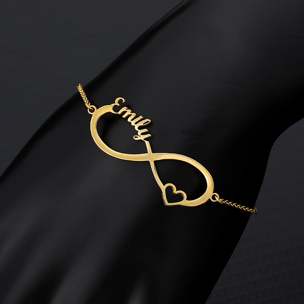 Personalizado dois corações no - Bracelet Link Remover avaliação e preço
