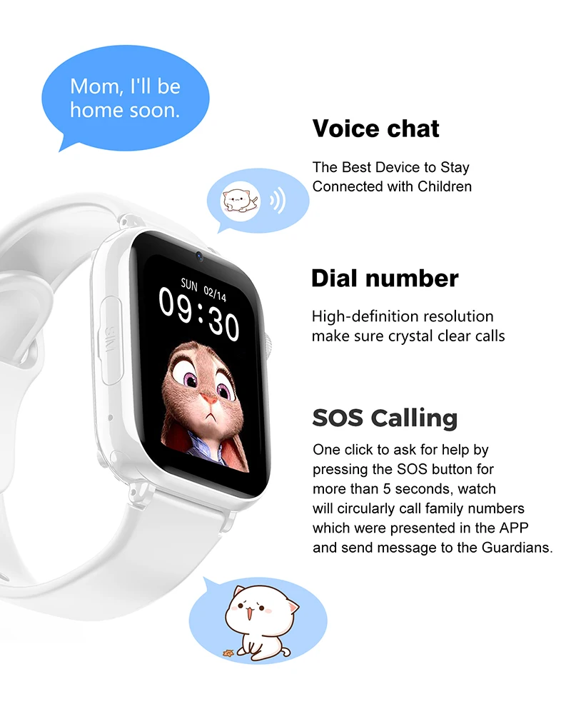2025 relógio inteligente crian - Smartwatch Watches For Kid Boy With Alarm avaliação e preço
