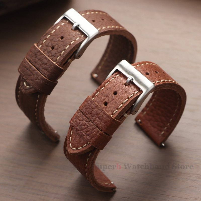 Pulseira de relógio de couro d - Omega Watches Smartwatch avaliação e preço
