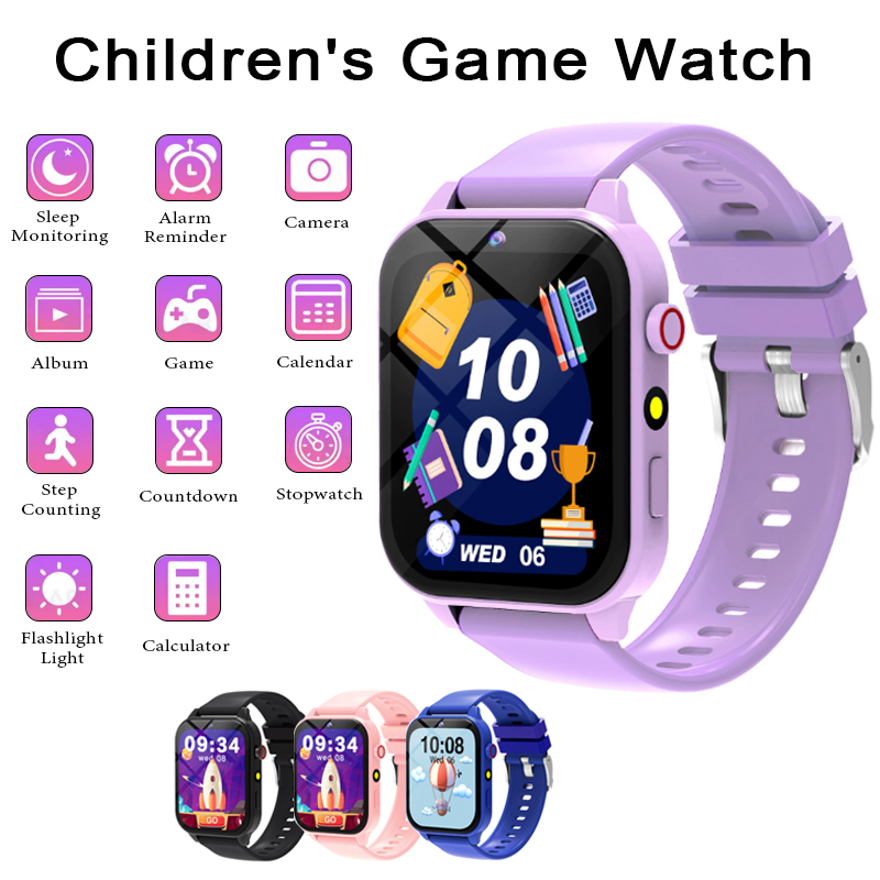 Smartwatch jogos infantis reló - Smartwatch Digital Watches For Kids avaliação e preço