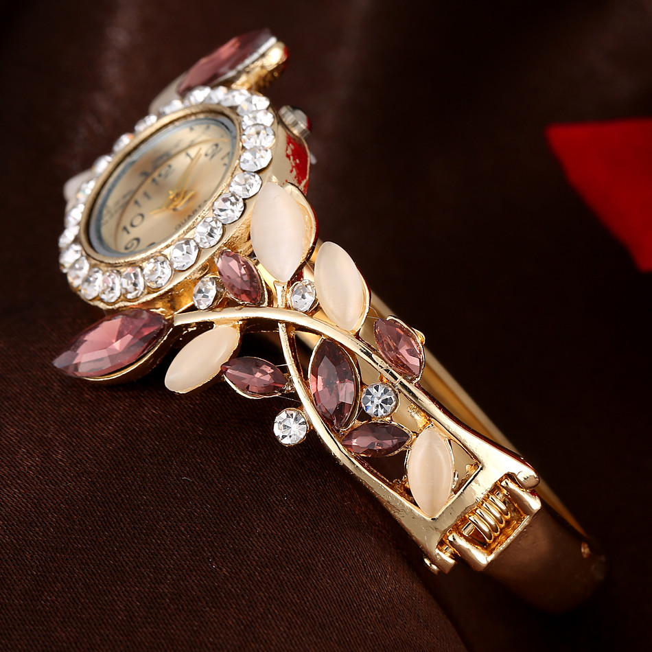 Luxo feminino colorido diamant - Watch Bezel Insert avaliação e preço