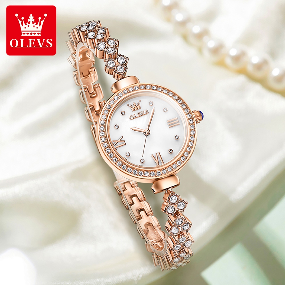 Olevs 9903 relógios femininos  - Watch Bezel Insert avaliação e preço