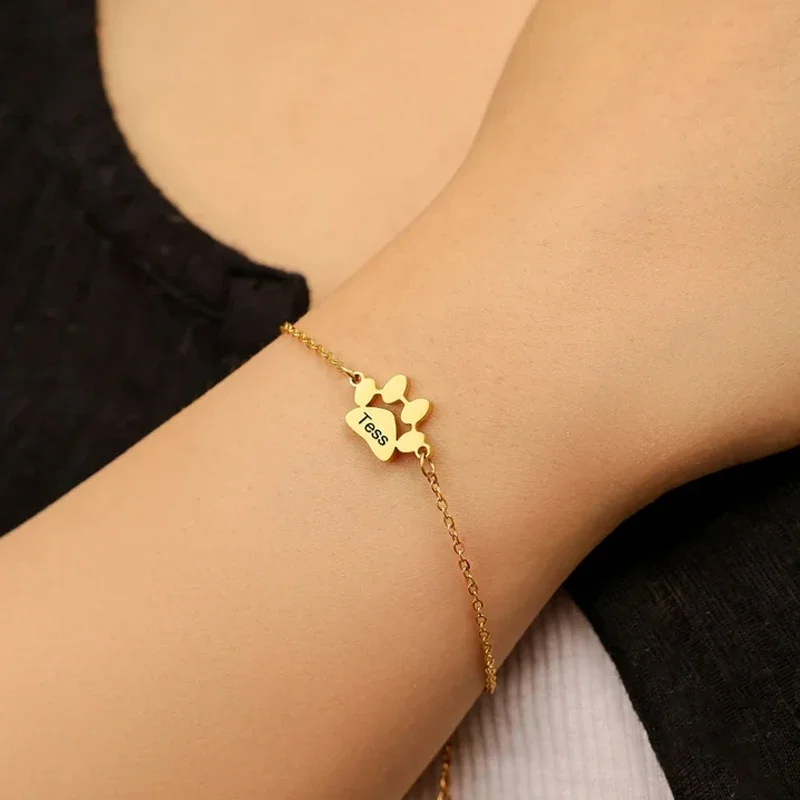 Bonito na moda cão gato pata n - Bracelet Link Remover avaliação e preço