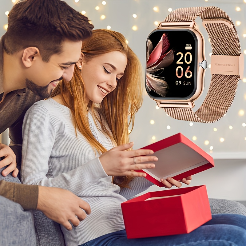 Relógio inteligente com tela s - Smartwatch Stylish Watches For Women avaliação e preço
